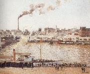 Camille Pissarro View of Rouen Sweden oil painting artist